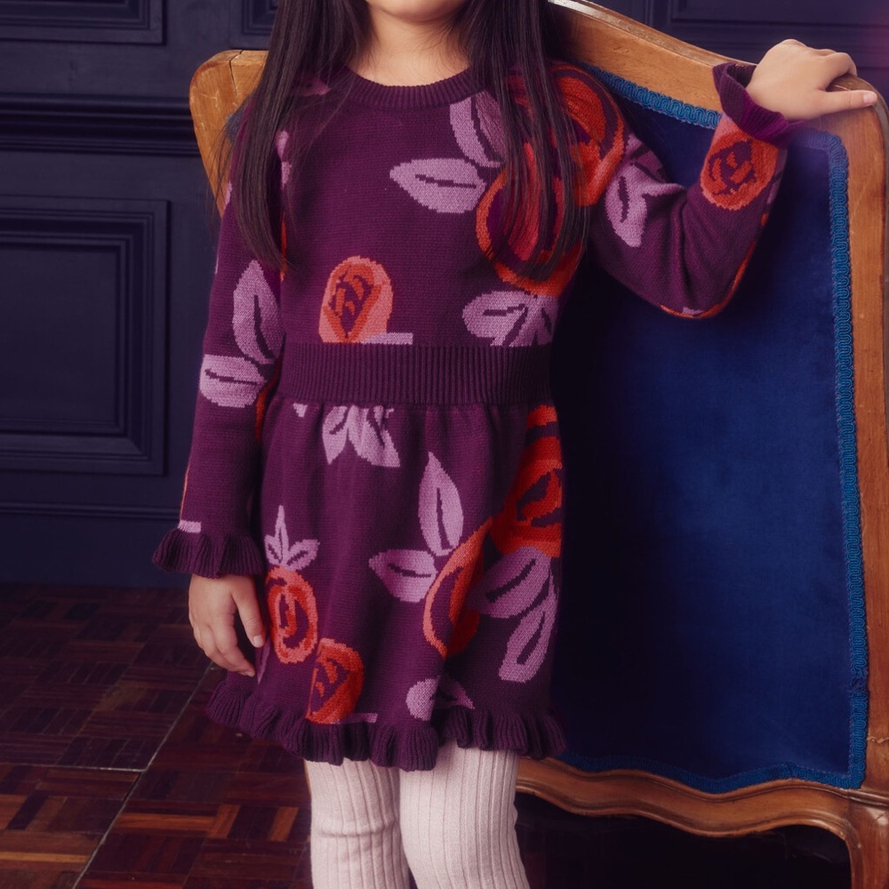 Tea Sweater dress Girl size 5 - Picture 5 of 5